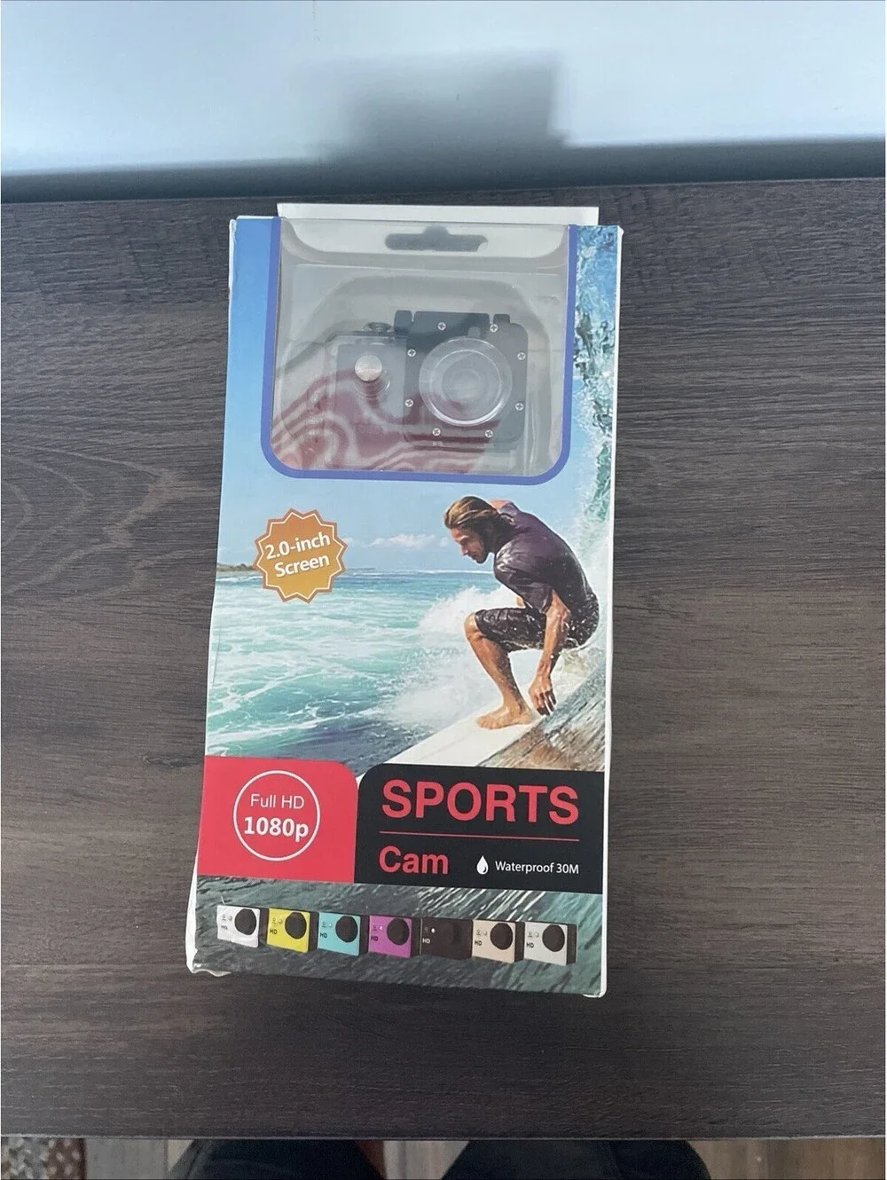 Full HD 1080P Sports Cam Waterproof Case Micro USB Tested Works